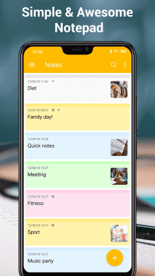 Screenshot of the application Notes - #2