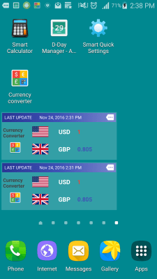 Screenshot of the application SmartWho Exchange Rates - #8