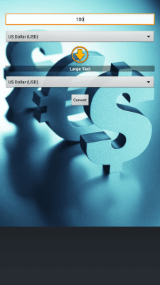 Screenshot of the application Currency converter from Anetcom - #3