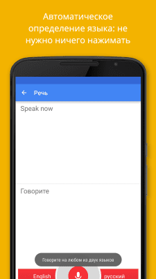 Screenshot of the application Google Translator - #4