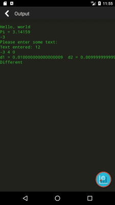 Screenshot of the application Python Programming Interpreter - #4
