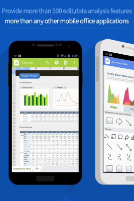 Screenshot of the application Polaris Office for BlackBerry - #5