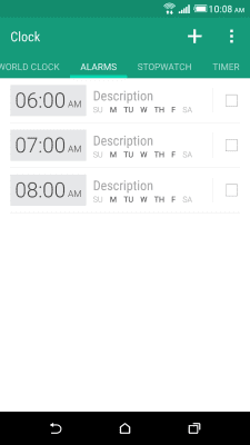 Screenshot of the application HTC Watch - #2