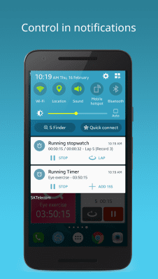 Screenshot of the application Multi Timer Stopwatch - #8