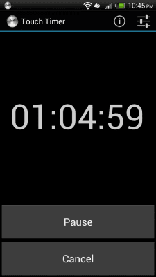 Screenshot of the application Timer - #2