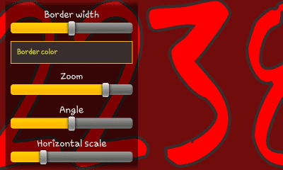 Screenshot of the application Big Night Clock - #2