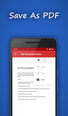 Screenshot of the application My PPTX presentation - #6