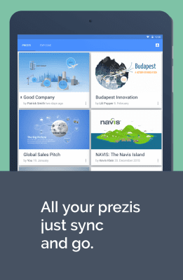 Screenshot of the application Prezi Viewer - #6