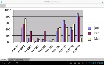 Screenshot of the application Documents To Go - For BES12 - #2