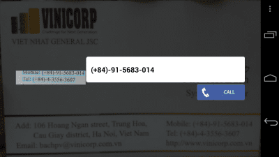 Screenshot of the application Mail & Phone Reader - #4