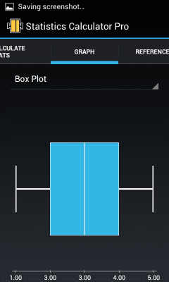 Screenshot of the application Statistics Calculator Pro - #3