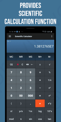 Screenshot of the application Smart Calculator - #3