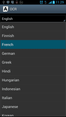 Screenshot of the application OCR - #2