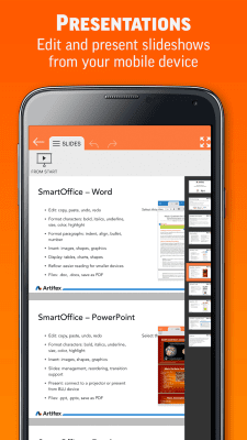 Screenshot of the application SmartOffice - #3