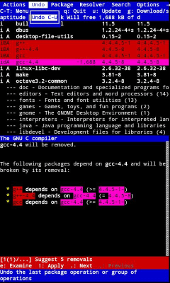Screenshot of the application Terminal Emulator for Android - #3