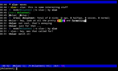Screenshot of the application Terminal Emulator for Android - #4