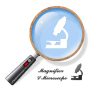 Download Magnifying glass and microscope