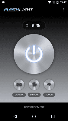 Screenshot of the application Gabenative Flashlight - #2