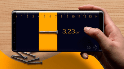 Screenshot of the application Prime Ruler - Ruler, camera length measurement - #4