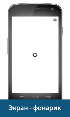 Screenshot of the application Flashlight by Vlad Lee - #2