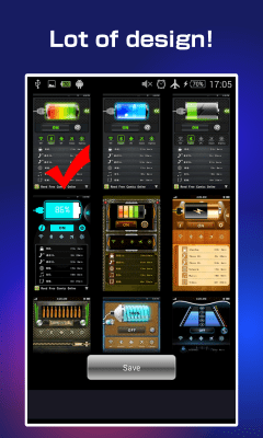 Screenshot of the application Saving battery power - #2