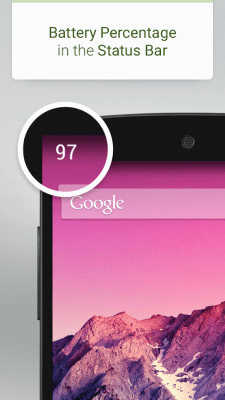 Screenshot of the application Battery - #2