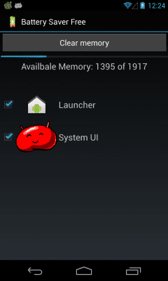 Screenshot of the application battery saver free - #2