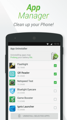 Screenshot of the application Battery Saver 2X - #6