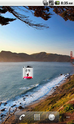 Screenshot of the application Red Battery - #2