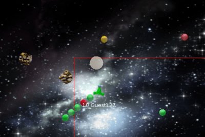 Screenshot of the application blubSpace - #2
