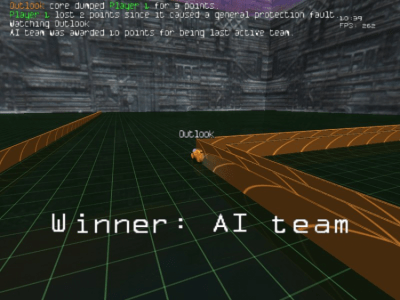 Screenshot of the application Armagetron Advanced - #2