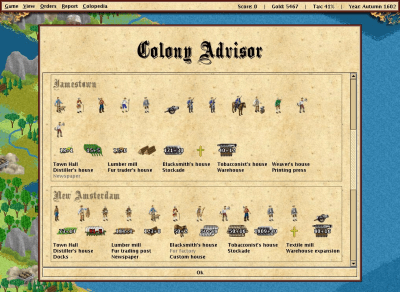 Screenshot of the application freecol - #2