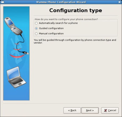 Screenshot of the application gammu - #3