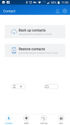 Screenshot of the application SYNCit - #2