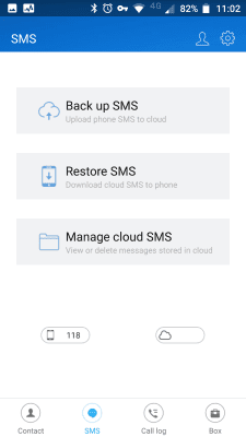 Screenshot of the application SYNCit - #3