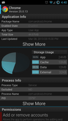 Screenshot of the application Ultimate Backup - #3