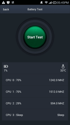 Screenshot of the application AnTuTu Tester - #2