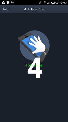 Screenshot of the application AnTuTu Tester - #3
