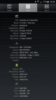 Screenshot of the application A1 CPU Tool - #5