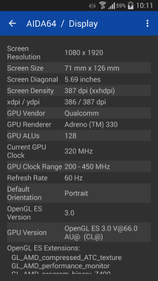 Screenshot of the application AIDA64 - #4