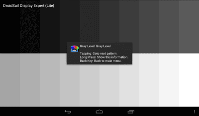 Screenshot of the application DroidSail Display Expert(Lite) - #8