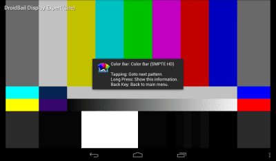 Screenshot of the application DroidSail Display Expert(Lite) - #9