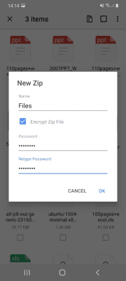 Screenshot of the application WinZip - Easily Open Zip Files - #4