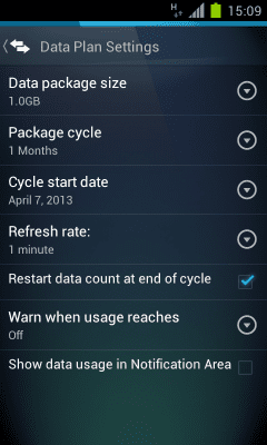 Screenshot of the application AVG Task and Battery Manager - #5