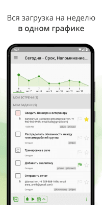 Screenshot of the application MyLifeOrganized - #4