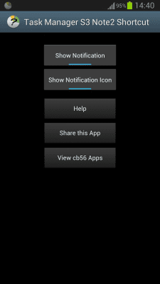 Screenshot of the application Task Manager Note 2 Shortcut - #3