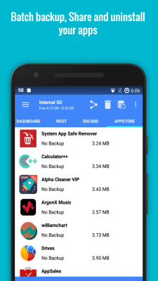 Screenshot of the application Root Power Explorer - #6