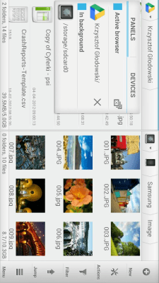 Screenshot of the application Solid Explorer Classic - #2