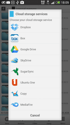 Screenshot of the application Solid Explorer Classic - #8
