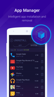 Screenshot of the application DU Speed Booster (Cleaner) - #6